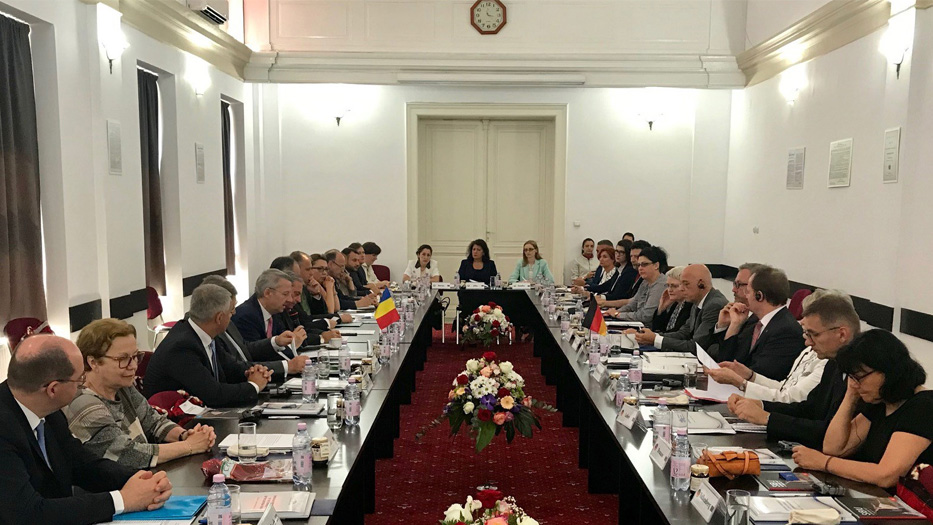 Sitzung der Deutsch-Rumänischen Regierungskommission für Angelegenheiten der deutschen Minderheit im Jahr 2019